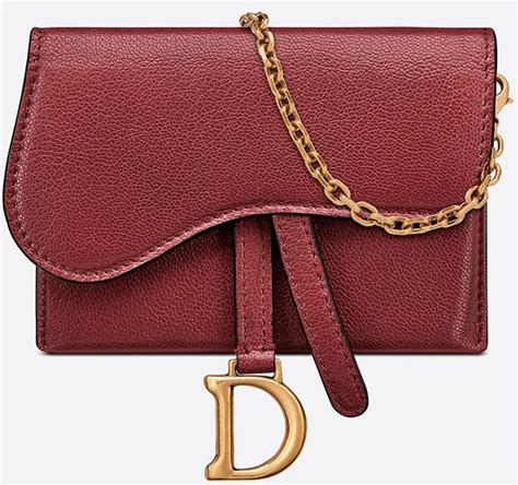 saddle nano pouch dior